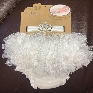 Baby Photoshoot Diaper Cover Set